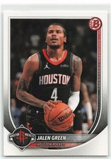 2025-26 Bowman Basketball Jalen Green #199 Houston Rockets