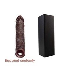 11"  Male-Girth-Enlarger-Enhancer-Penis-Extension-Extender-Sheath-Sleeve Cover