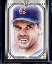 2024 Topps Museum Collection Canvas Collection Ryne Sandberg