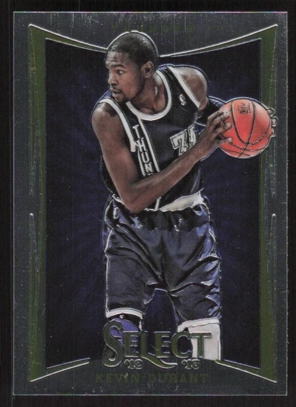 2012 PANINI SELECT KEVIN DURANT 88 NRMT BASKETBALL OKLAHOMA CITY THUNDER
