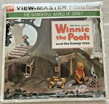 Viewmaster-Sealed/Unopened-Winnie the Pooh-Disney-Booklet-GAF-B-362-CR 1964