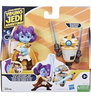 Disney Star Wars Pop-Up Lightsaber Duel, Lys Solay & Training Droid 4  Figures