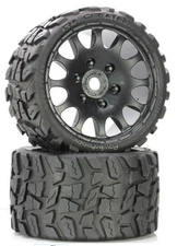 Power Hobby PHT1141R - Raptor Belted Monster Truck Tires, Pre-mounted (2)