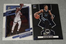 Lot Of 2 Memphis Grizzlies NBA Basketball Desmond Bane Cards