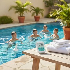 Wireless Pool Thermometer 3 Display Mode Cycl...