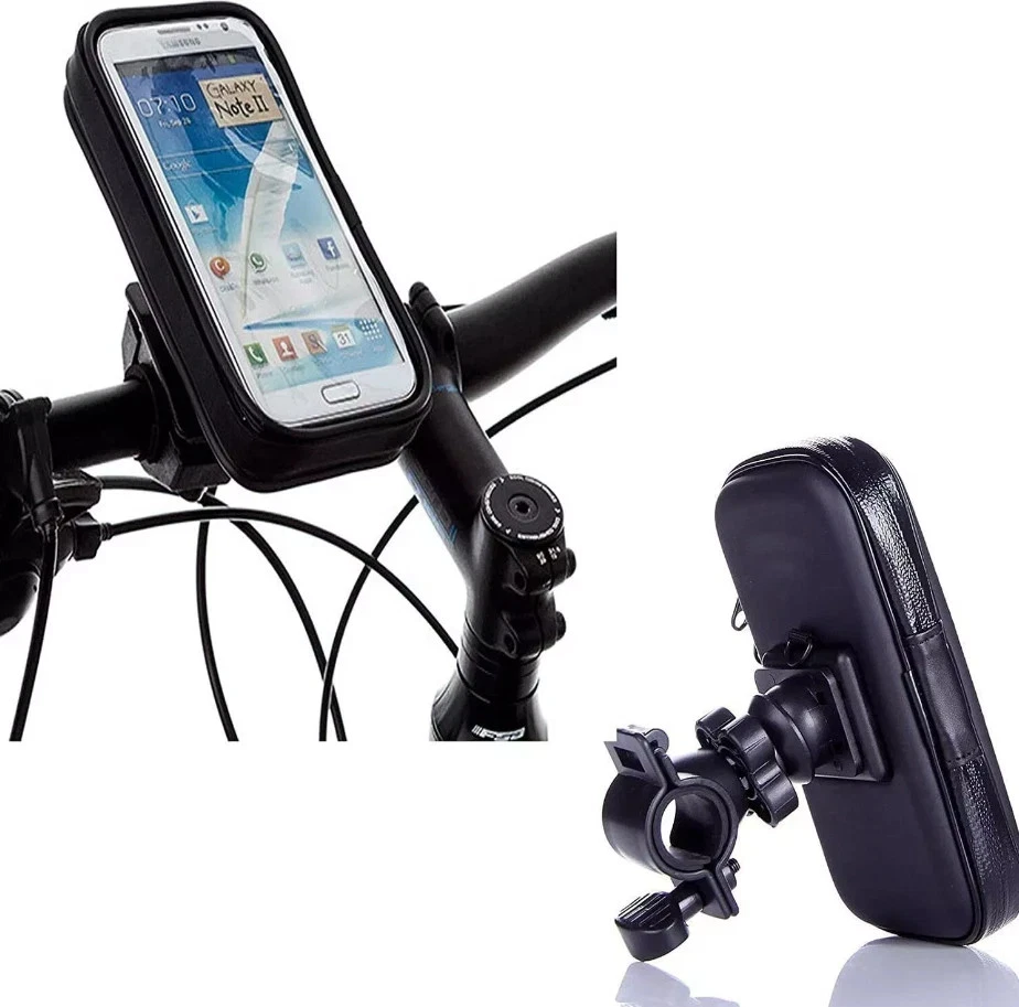 360° Bicycle Motor Bike Waterproof Phone Case Mount Holder For All Mobile Phones - Image 3 of 4
