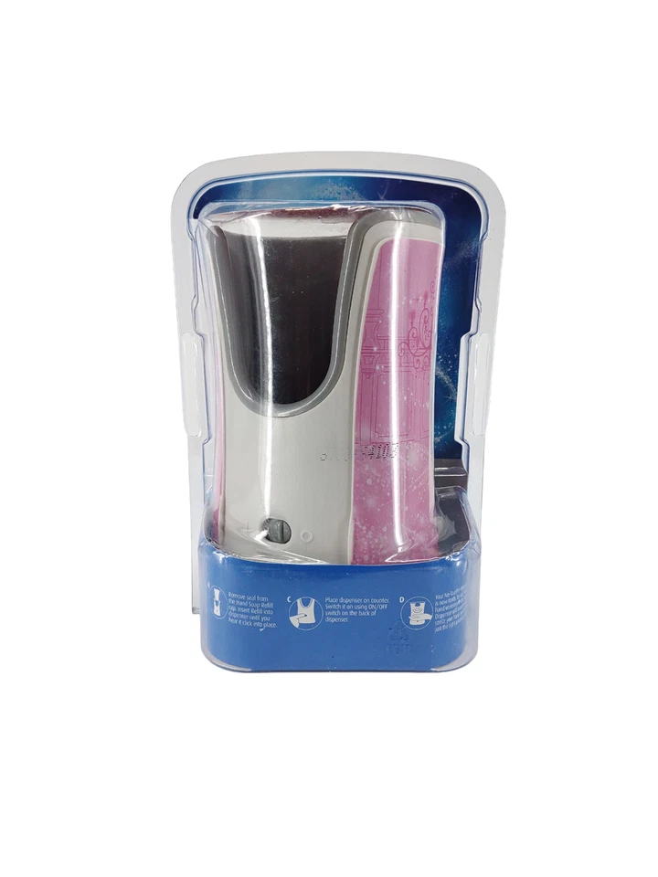 Unidad dispensadora de jabón de manos Disney Princesses Lysol sin contacto solo rosa. Nuevo precintado Foto 3 de 4