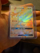 Pokémon TCG Necrozma GX Rainbow Rare Full Art Holo Sm Burning Shadows 153/147 on eBay