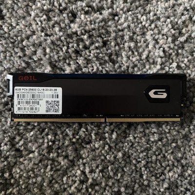 GeIL ORION 8GB DDR4 3200 (PC4 25600) Desktop Memory Model GAOG48GB3200C18ASC