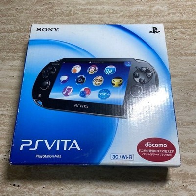 Sony PlayStation PS Vita PCH-1100 Crystal Black OVP Near Mint Komplett 6459