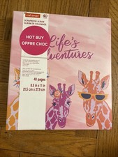 40-page cute photo album / scrapbook hardcover. PERFECT CONDITION