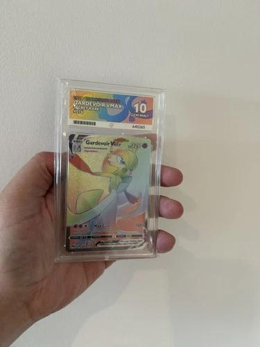 Pokémon TCG Gardevoir VMAX Champions Path 076/073 Holo Secret Rare ACE 10 Gem M