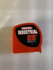 Vintage PROTO PROFESSIONAL TOOLS  Industrial 25’ Tape Measure - HEAVY DUTY !!!