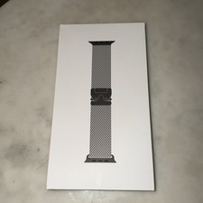 Titanium Milanese Loop Band- Apple Watch Ultra -MEDIUM BLACK 49mm