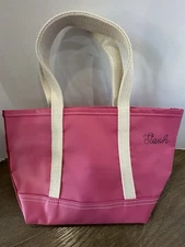 Mark and Graham Steele Bag tote  Small Pink "Stash"