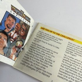 WWF Wrestlemania Challenge Nintendo NES con manuale e custodia