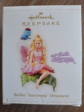 Hallmark Keepsake Barbie Fairytopia Ornament 2006 Elina & Bibble Set NUEVO