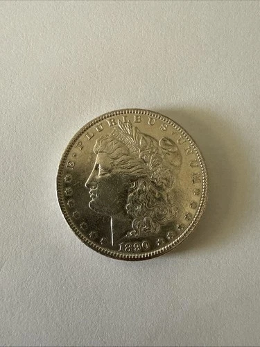 1890 Morgan Silver Dollar, XF+