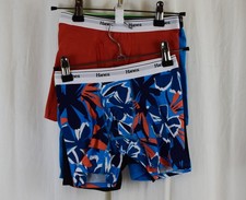 Hanes Boys 6 PACK Originals Boxer Briefs Stretch Underwear Multicolor Size M