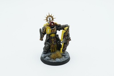 Warhammer 40k Space Marines Primaris Captain with Relic Shield plastic miniature