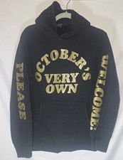 Rare OvO "Welcome October" Hoodie October's Very Own Black Made in Canada Large