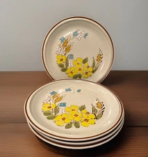 Hearthside Floral Expressions Dinner Plates Set of 4 | Complete Table Setting