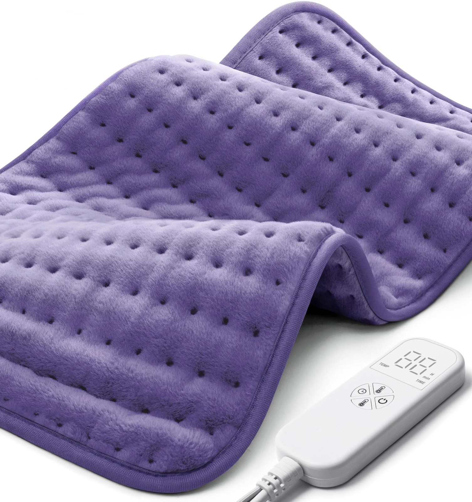 Electric Heating Pad for Back Neck Shoulder Pain Relief