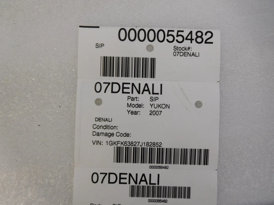 GMC Yukon Denali Front Door Sill Plates 2007 2008 2009 2010 2011 Foto 3 de 3