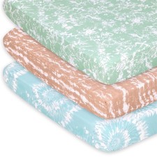 Pack n Play Sheets, Fitted Mini Crib Sheets, Playard Sheets, Playpen, Portabl...