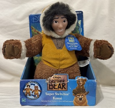 Disney Brother Bear Talking Super Switchin Kenai 2003 Hasbro for