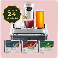 Bartesian Cocktail Machine 55300G with Capsule Drawer and 24 Capsules