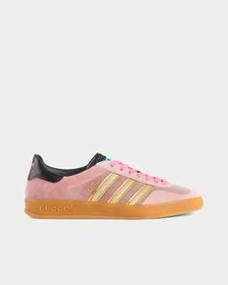 Gucci x adidas Gazelle Pink Velvet size UK 10 US11.5 UNISEX