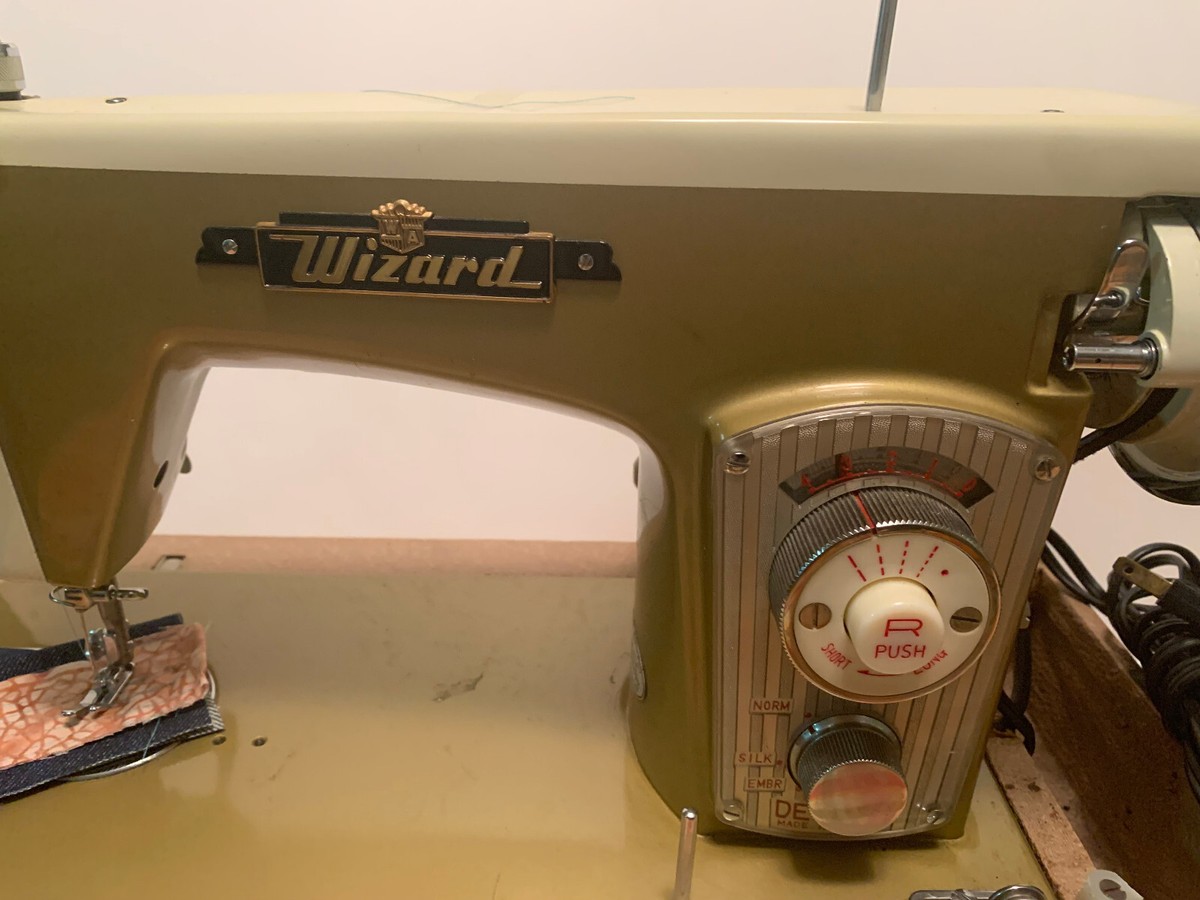 Vintage Wizard Sewing Machine | eBay