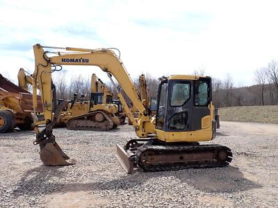 2008 Komatsu PC88MR-8 Midi Excavator HYDRAULIC THUMB! Q/C