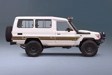 KIAH RIVER BODY DECAL KIT : FITS J78-SERIES TOYOTA LAND CRUISER (TROOP CARRIER)