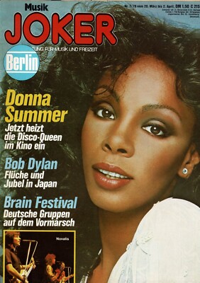 Joker - 7/78, Deutsche Musikzeitschrift, 56 Seiten
