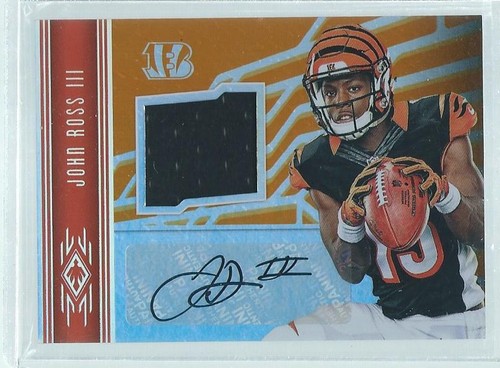 JOHN ROSS III 2017 PANINI PHOENIX JERSEY AUTO ORANGE RC #D /99 - 第 1/1 張圖片