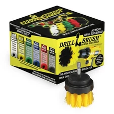 Power Drill Attachment Scrub and Cleaning Brush for Bathroom, Tile, and Grout