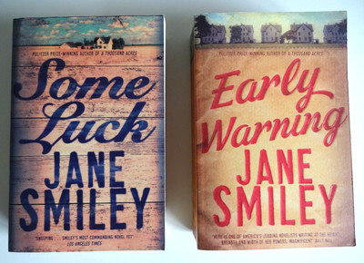 EINIGES GLÜCK und FRÜHWARNUNG von JANE SMILEY *TASCHENBÜCHER, TOP ZUSTAND*