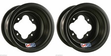 DWT Negro A5 Labio Enrollado ATV Rueda Trasera PAR 9" 9x8 3+5 4/110 TRX 450R 250R 400EX