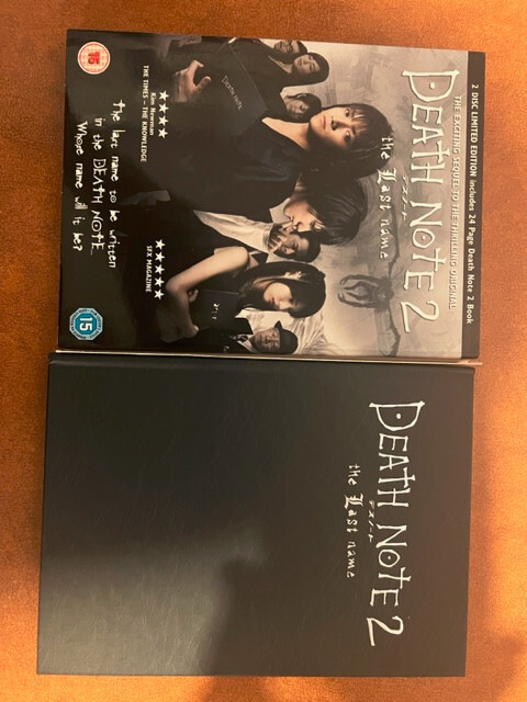 DEATH NOTE 2- The Last Name - Japanese Live Action Movie DVD