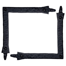 2 Pack 5.5" Decorative L Corner Bracket, Rustic Spear Right Angle Bracket, Iron