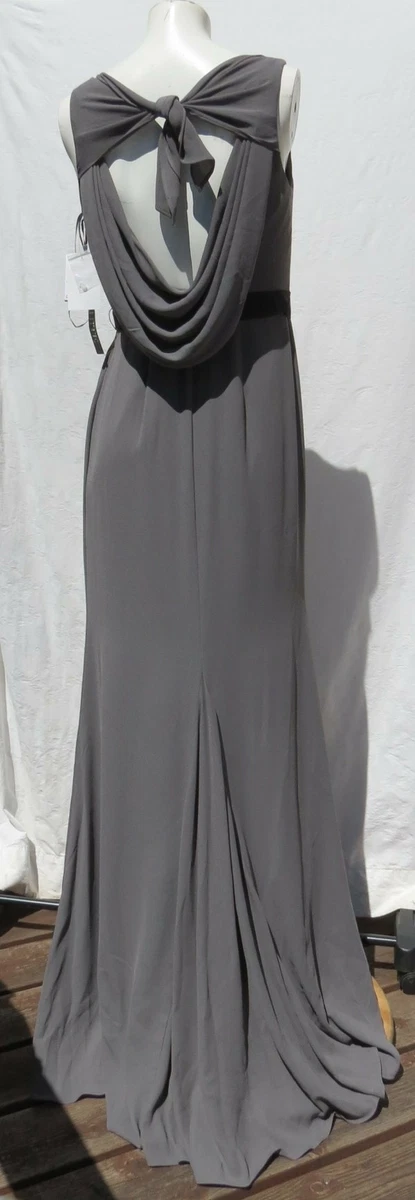 vera wang grey bridesmaid dress Vera Wang Bride Viviane