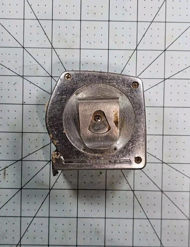 Vintage Klein Tools 922-25 1" x 25' Tape Measure Made in USA - Image 2 of 4