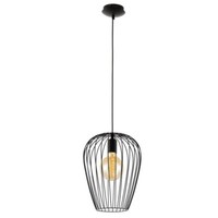 Licht-Trend Vintage HäNgeleuchte Blumenau Schwarz