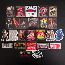 Led Zeppelin Vinyl Stickers Jimmy Page Angel Icarus Zoso Rock Music Rock N Roll