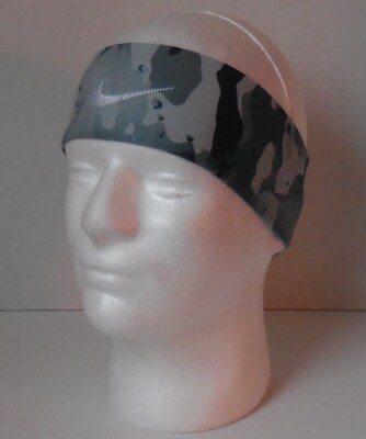 Nike Fury Headband Printed Men Light Pumice/White
