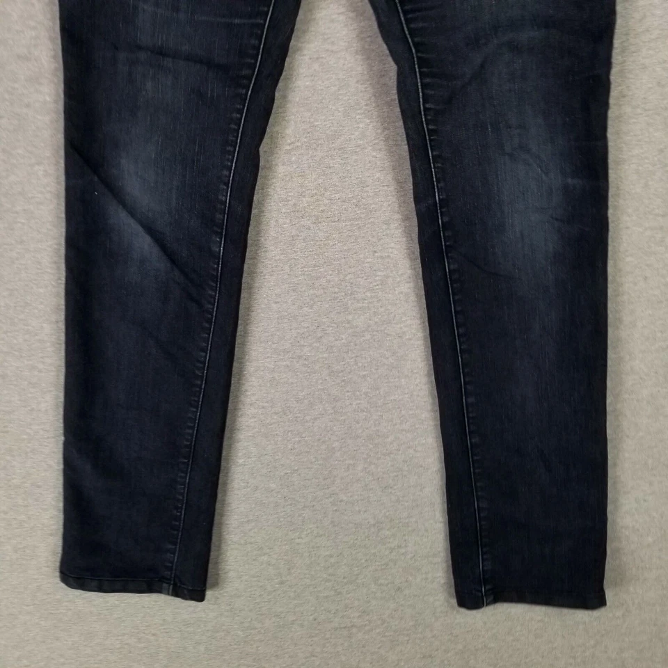 French Connection Size 4 UK Style Jeans Ankle Zippers Long Length Skinny Modern - Image 2 of 4