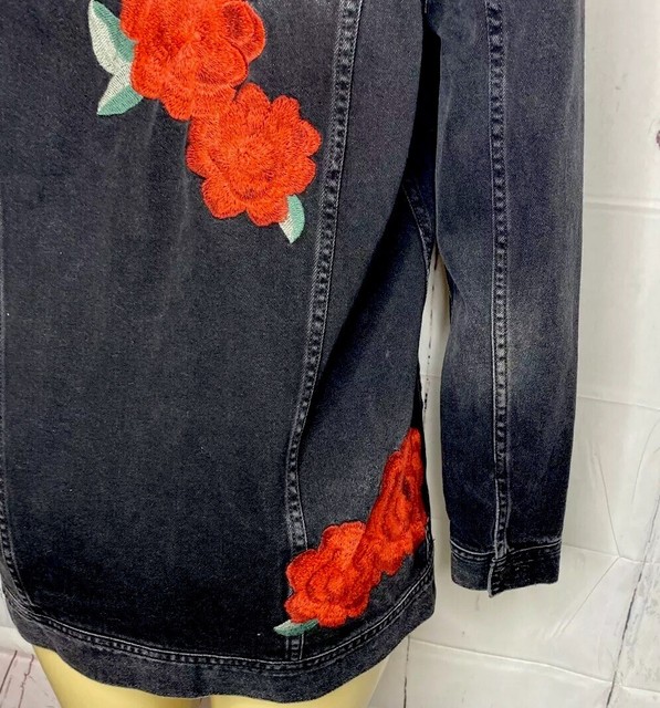 american eagle oversized denim jacket