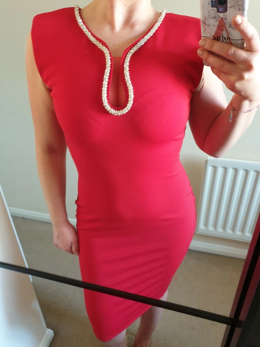 Size 8 red best sale dress